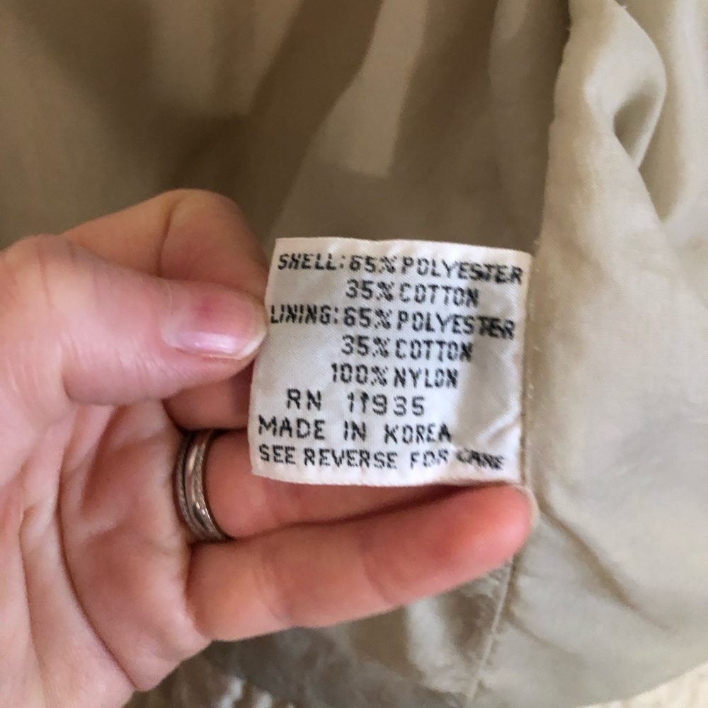 Vintage Hunt Club Khaki Bomber Jacket - Picture 6 of 9
